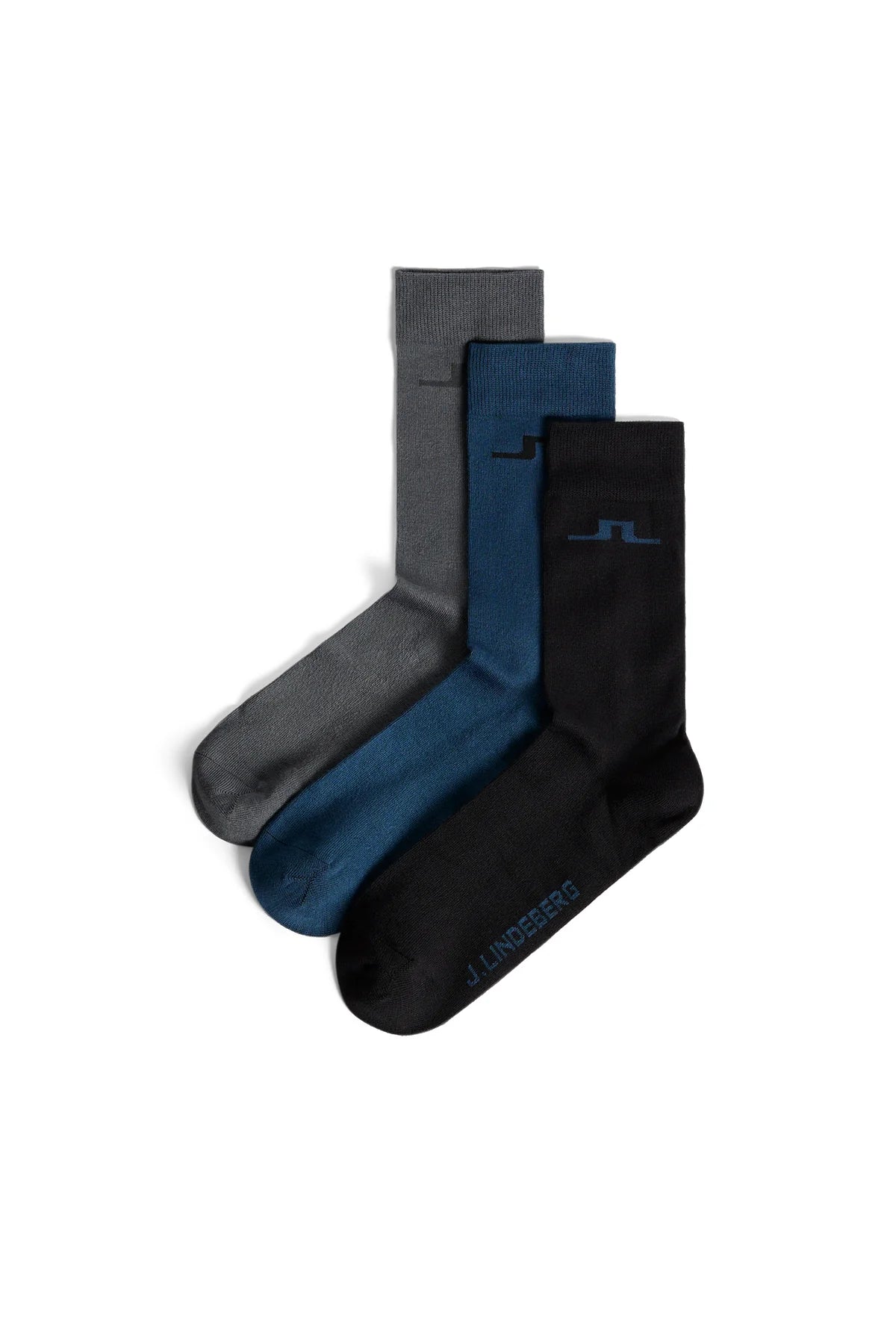 JLINDEBERG BRIDGE BAMBOO SOCK SEASONAL 3 pairs (Men's)