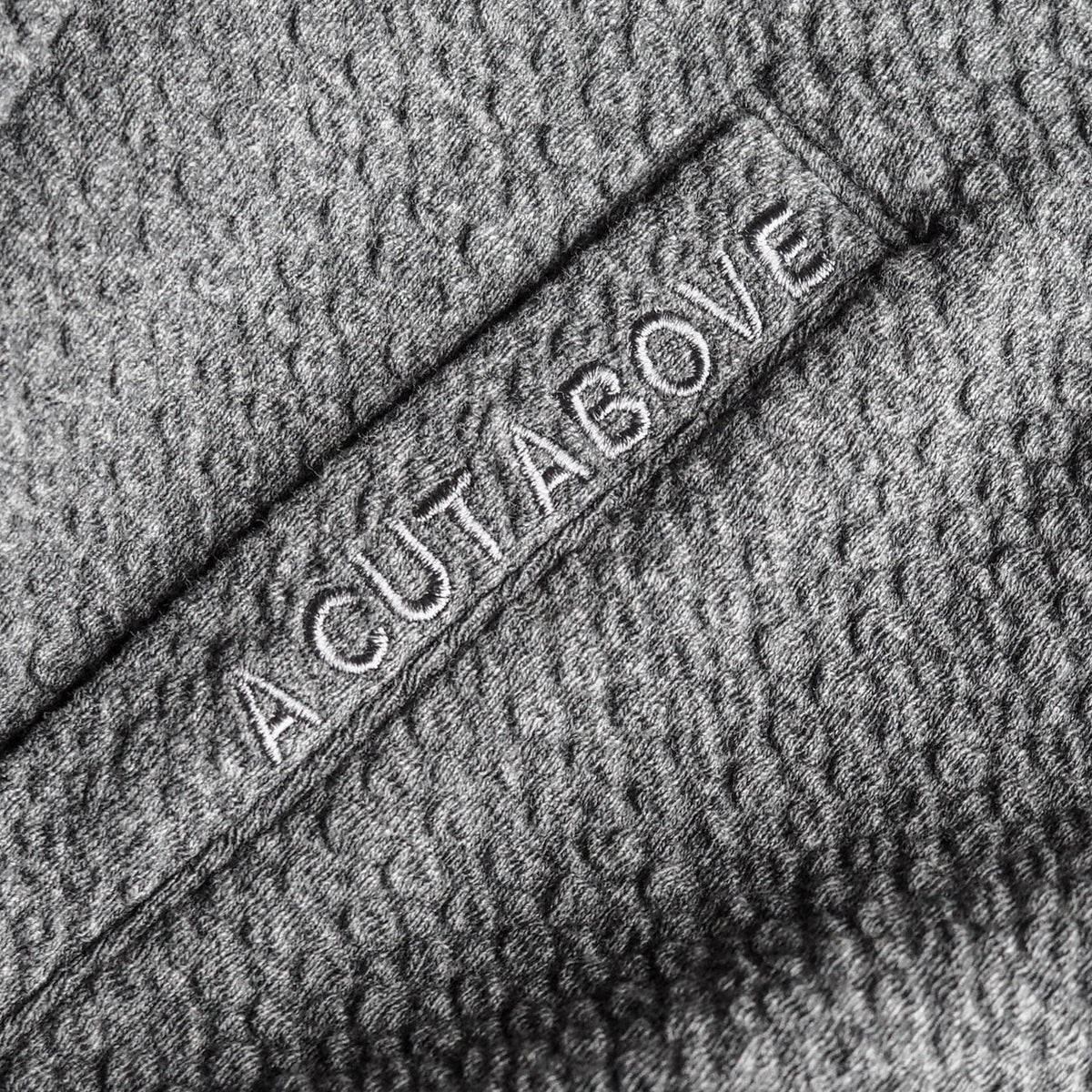 HighCut CHARCOAL WAFFLE KNIT HOODIE