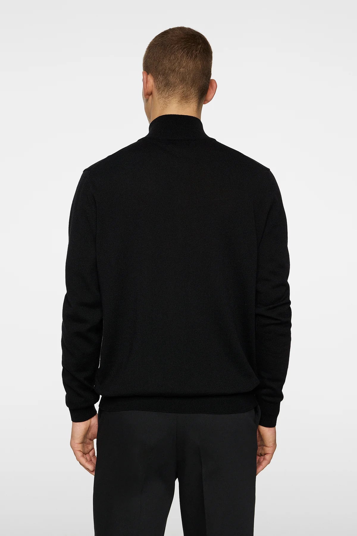 JLINDEBERG KIYAN MERINO QUARTER ZIP