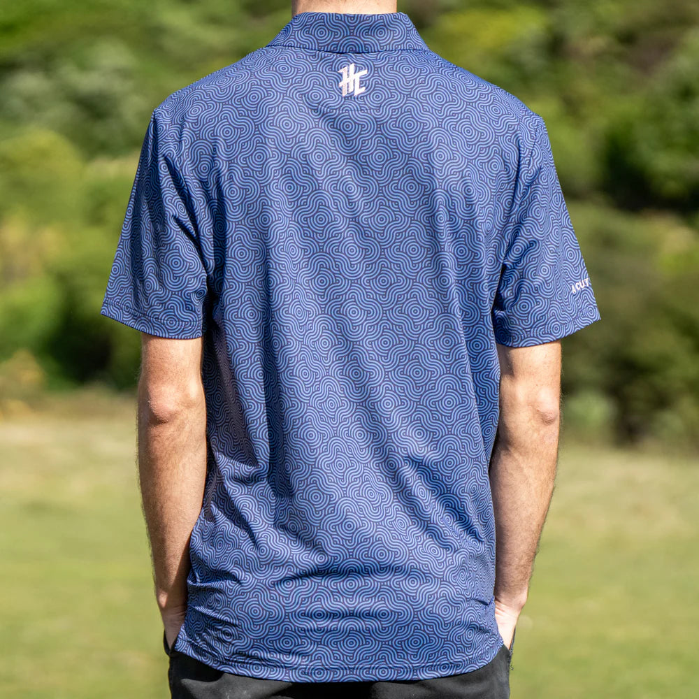 HighCut MEN'S RIPPLE EFFECT POLO